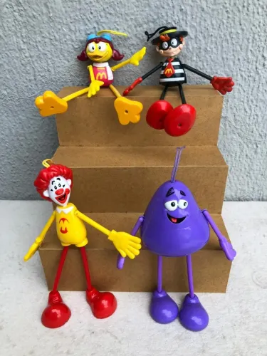 Lote Turma Do Ronald Mcdonald's 2006