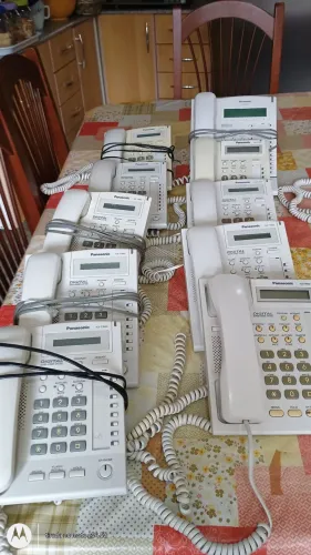 15 aparelhos de telefone PABX Panasonic 
