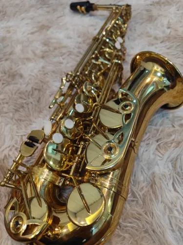 Sax Alto Seminovo Impecável Original Black Friday Nota Fiscal OLXPAY Compra Segura 