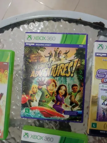 Kinect e 3 jogos