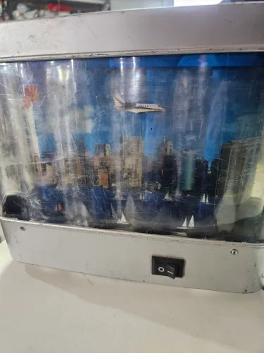 Luminária antiga