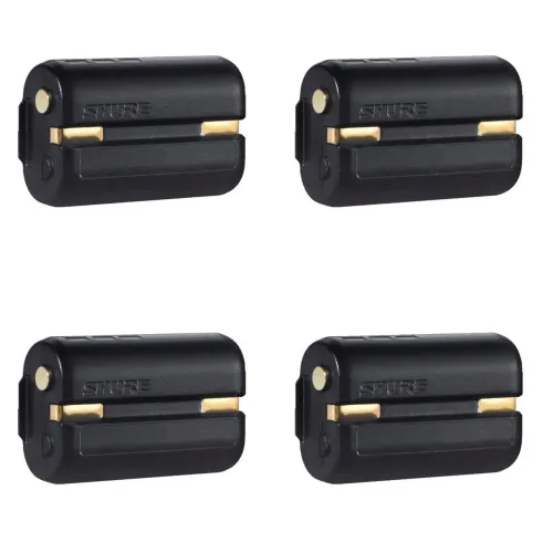 Kit 4 Baterias de Lítio Recarregável Original Shure SB900A, 