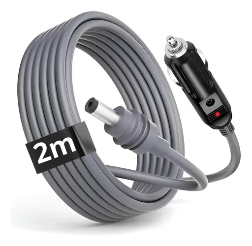 Cabo Starlink 12v/24v Veicular Starlink Mini Cinzeiro Dc 2m Cinza-escuro