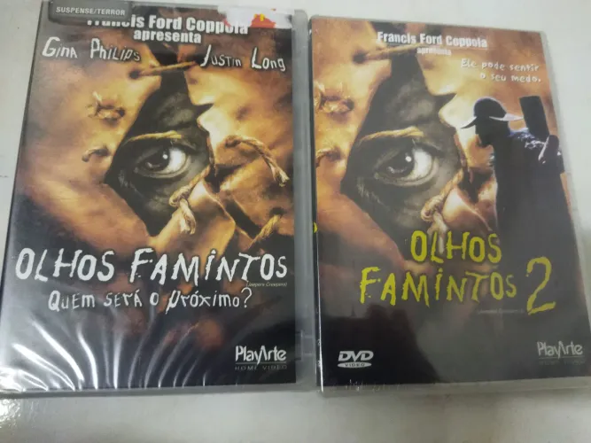 Dvds OLHOS FAMINTOS 1 E 2