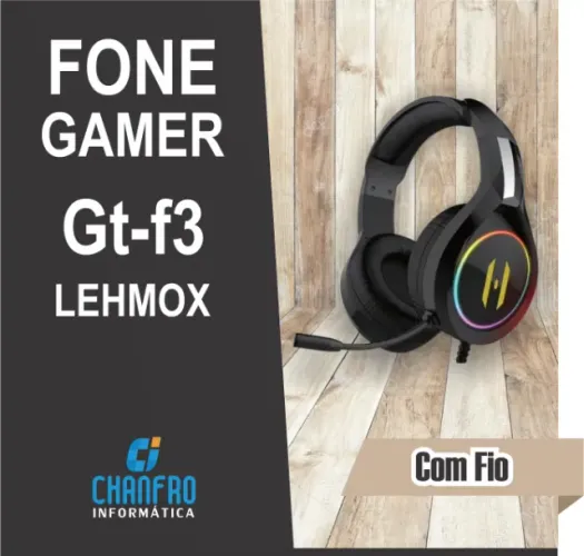 Fone Gamer Leds Rgb Lehmox