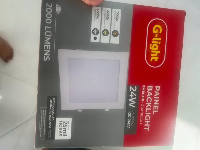 Painel luminária 