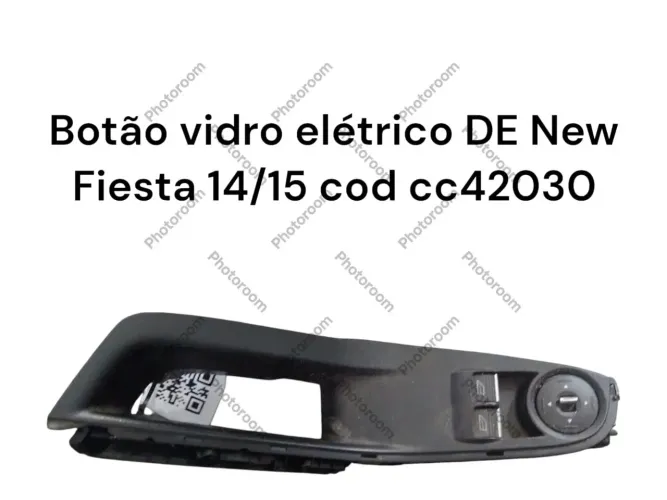 Botao Vidro Elétrico Dianteiro Esquerdo New Fiesta Cc42030