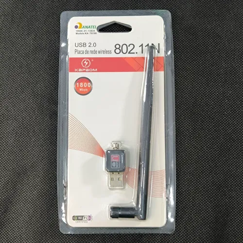 Placa de Rede Wireless 802.11N USB 2.0 1800 Mbps