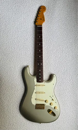 Guitarra Fender Stratocaster Japonesa Inca silver hardtail Impecável!