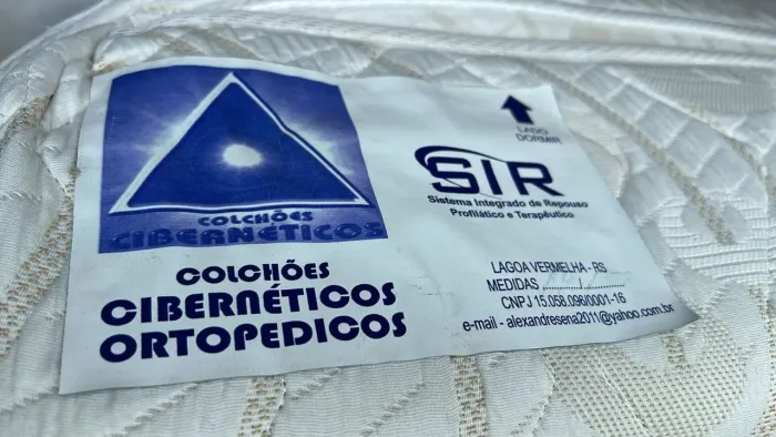 Colchão dobrável Ortopédico Ciber Nético SIR