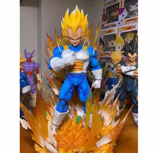 Action figure Vegeta gigante 37CM dragon ball z promoção <br>Gamer Slim