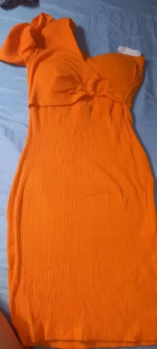 Vestido laranja