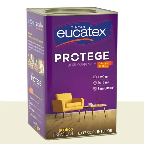 Tinta Acrílica Acetinada Eucatex Brilho do Luar 16 L