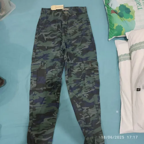 Calça Camuflada Verde feminina