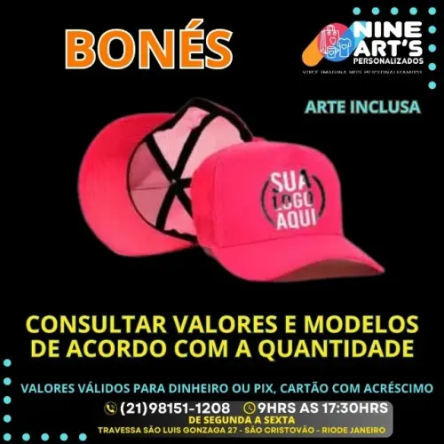 BONÉ PERSONALIZADO