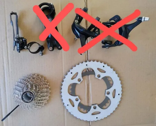 Peças MTB e speed