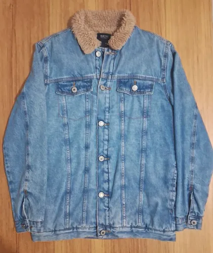 Jaqueta Jeans forrada Bluesteel azul
