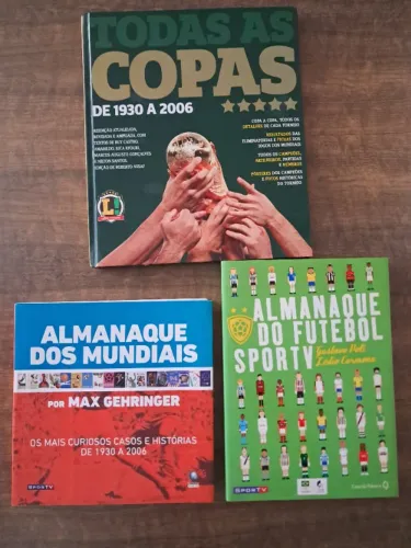 Livros de futebol - Copa do Mundo