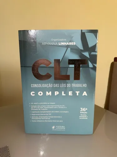 CLT Completa ATUALIZADA - Dra. Aryanna Linhares (36ª edição)