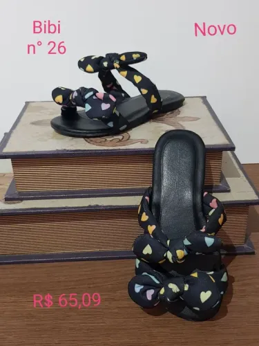 Sandália Bibi Infantil - Novo - N° 26