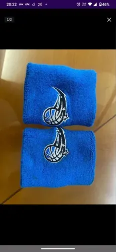 Par de munhequeiras do Orlando Magic