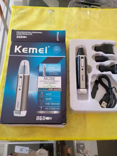Aparador de pelos Kemei KM-6630 - 4 em 1