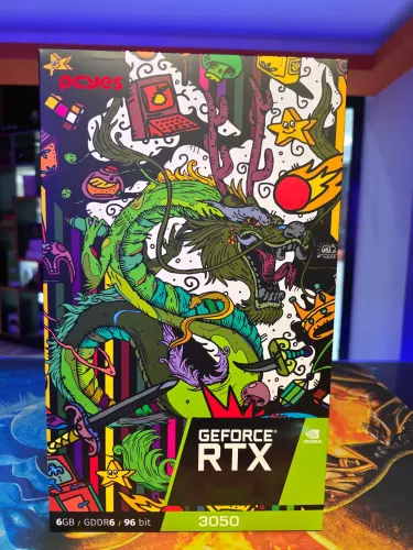 Placa de Vídeo GeForce RTX 3050 6GB GDDR6 PcYes
