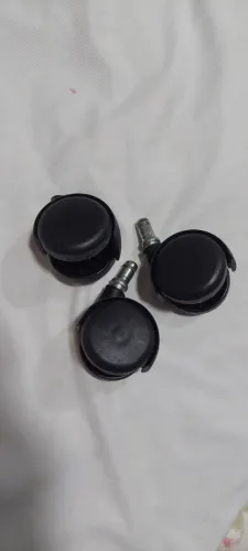 Rodinha para Cadeira de Escritório - Kit 3 Unidades