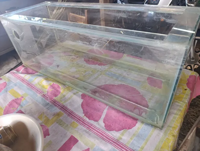 Aquário de Vidro para Peixes