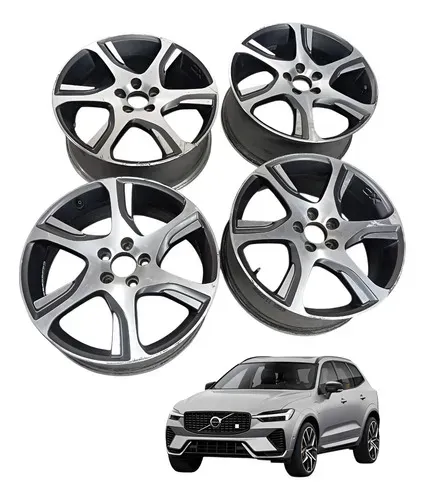 Roda Aro 18 Volvo Xc60 T5 2011 2012 2013 Detalhe