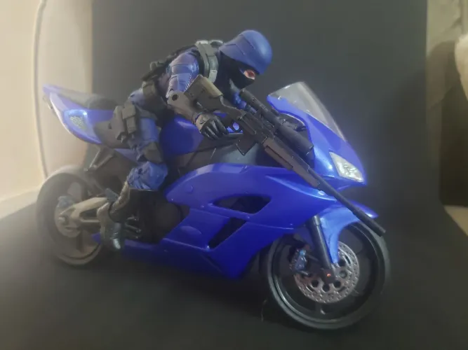 Moto compatível com Gi Joe Classified