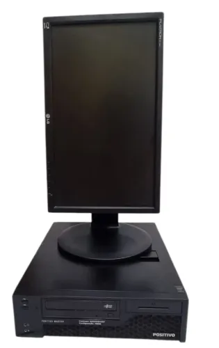 Kit computador corporativo, frente de loja, home office intermediário fotos reais