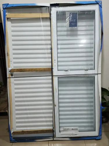 Portão balcão 3 folhas de Aço - Novas