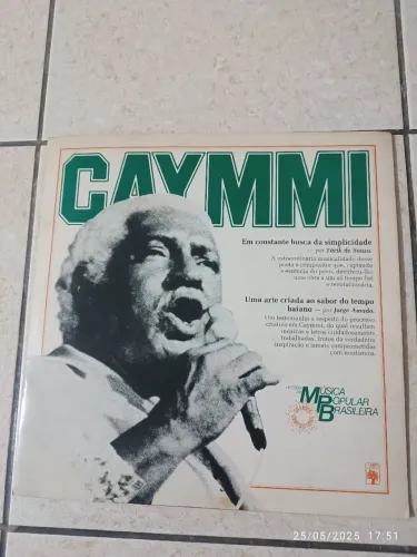 Disco de Vinil - Caymmi - História da Música Popular Brasileira