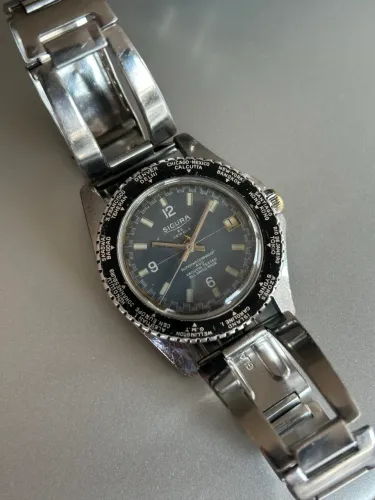 Relógio Sicura Diver 400 corda manual