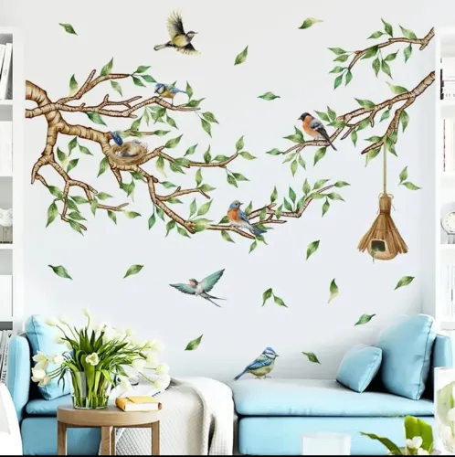 Kit 4 adesivos de parede para decoração.