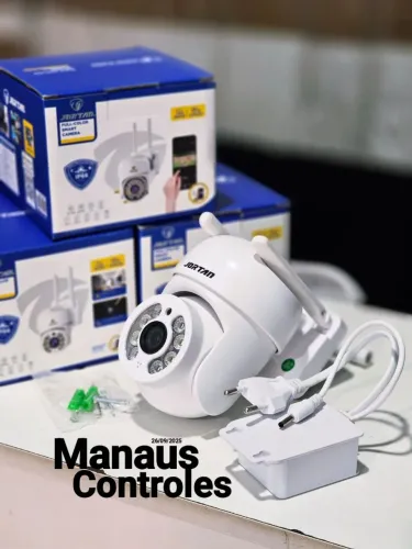 Câmera De Segurança Wifi Jortan Yoosee Sem Fio Full Hd Cor Branco