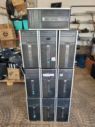 Lote com Cpu's HP (somente venda - leia a descrição)