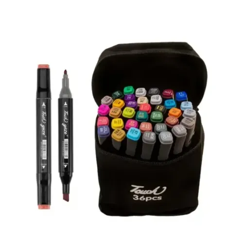 Conjunto 36 Peças Canetinhas 