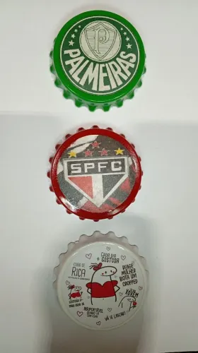 Tampinha Abridor de garrafa.