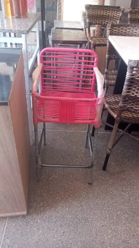 cadeira para alimentação de bebe