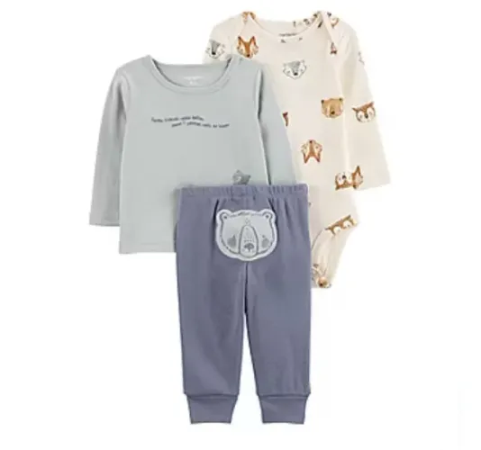Trio Carter's Tamanho 9 meses Importados (novos)