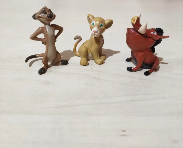 Colecionável Timão Rei Leão e Pumba 