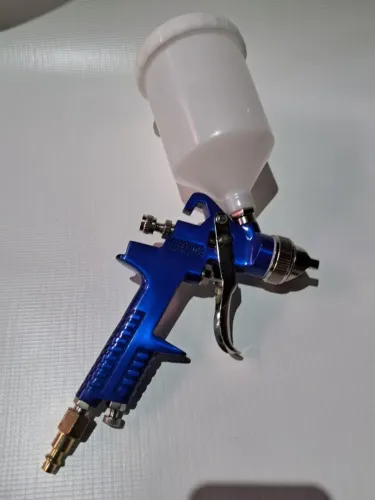 Pistola de Pintura 1,4mm HVLP de Gravidade 600ML   ( nova)
