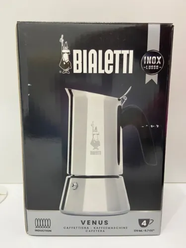 Cafeteira Bialetti Venus - Inox - 4 xícaras 