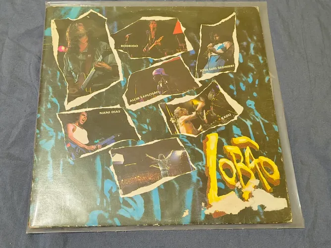 LP Vinil Lobão Ao Vivo Raro
