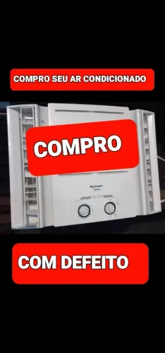 Ar Condicionados SUCATA, ou ventilando pago R$150