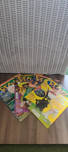Kit com 4 revistas Recreio