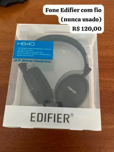 Headphone / Fone Edifier H840 novo