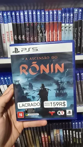 A ascensão do ronin - PS5 LACRADO